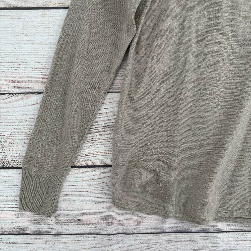 Madewell Ashbury Mockneck Sweater Womens XXS Beige Merino Wool Alpaca NEW - Picture 5 of 14